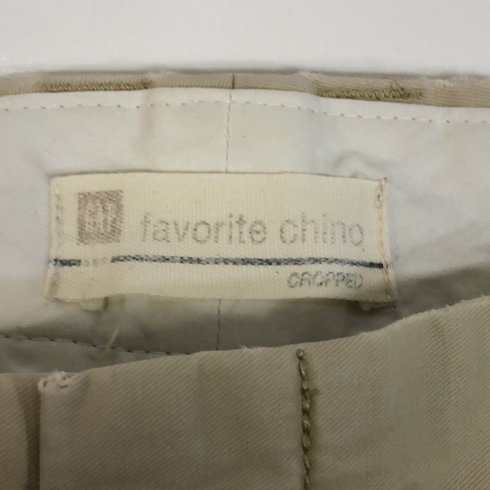 Gap Khaki Capris Favorite Chino Cropped Size 2 - Picture 8 of 11